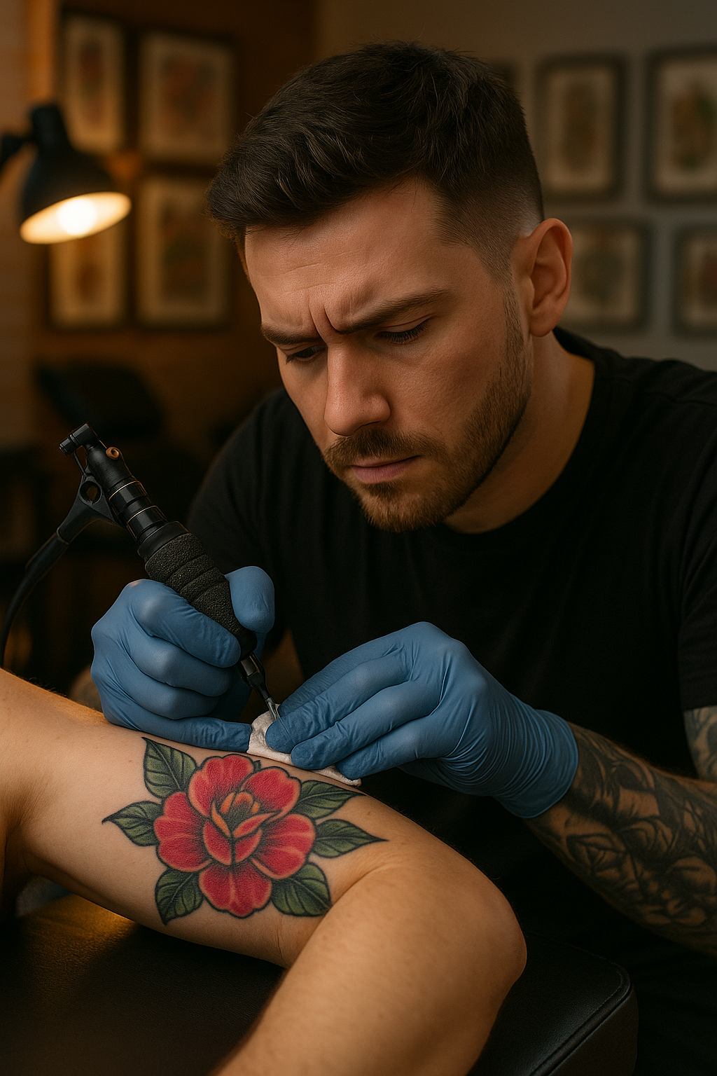 🖤Premier tatouage : les bons gestes après la séance